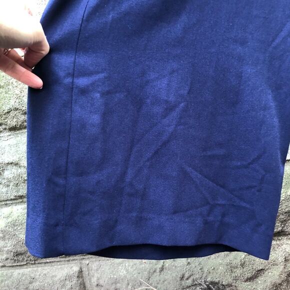 ASOS Twist Back Lace Ruffle Plunging V Neck Wide Leg Jumpsuit Blue 8 NWT - Picture 4 of 10